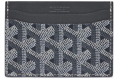 goyard chevron card holder|chevron grey goyard cards.